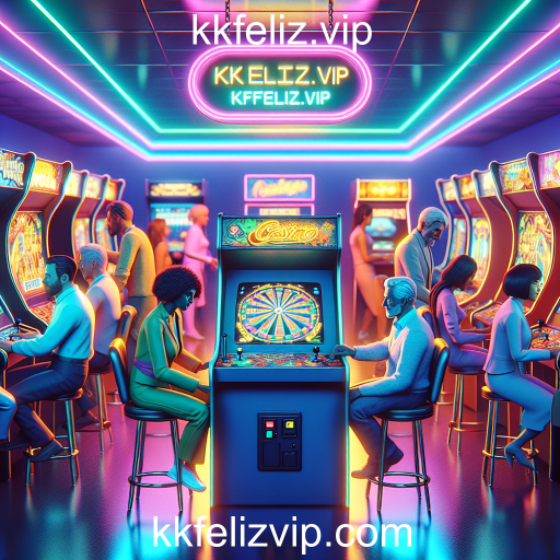A Magia dos Jogos Arcade em kkfeliz.vip